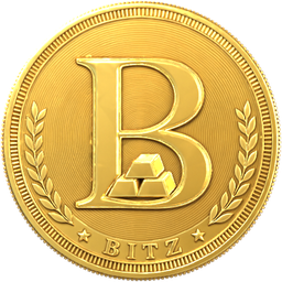 Original Badrivals Bitz gold design with its B emblem and gold bars